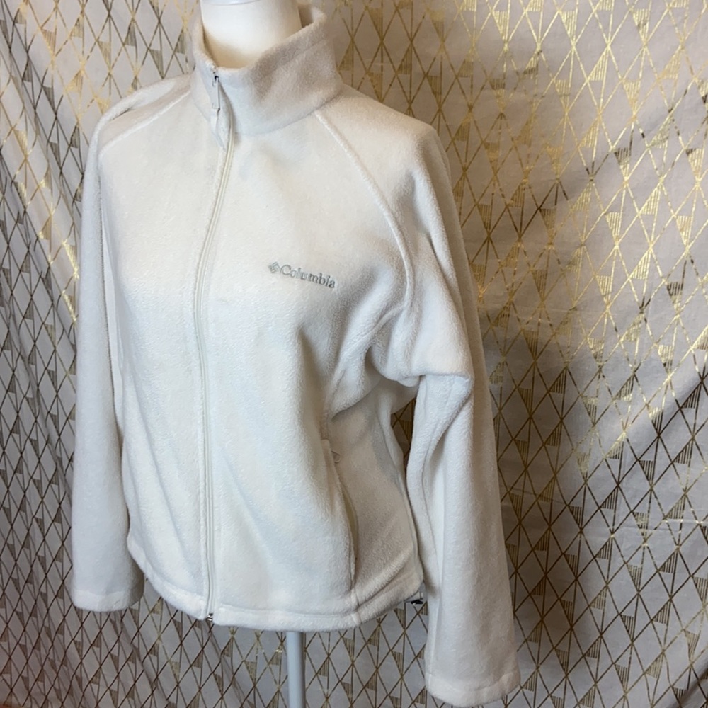 Columbia white fleece - Picture 2 of 6